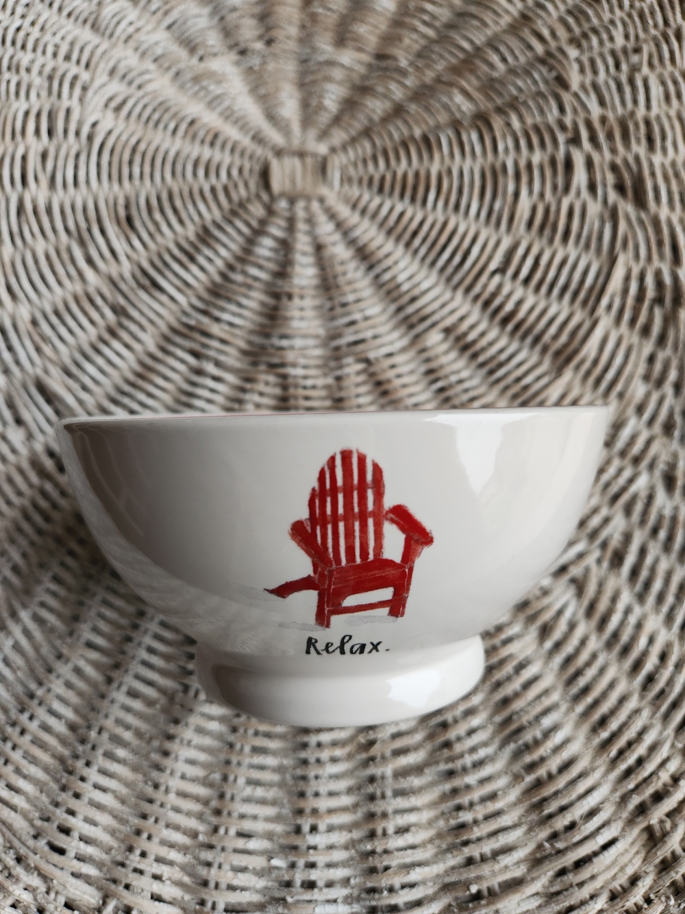 Rae Dunn By Magenta 5.75” Melamine Bowl - Adirondack Relax